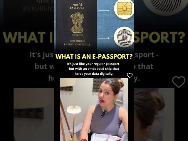E Passport 2025 #passport #india #indian #smart #new #government #vlog #travel #shorts #trending