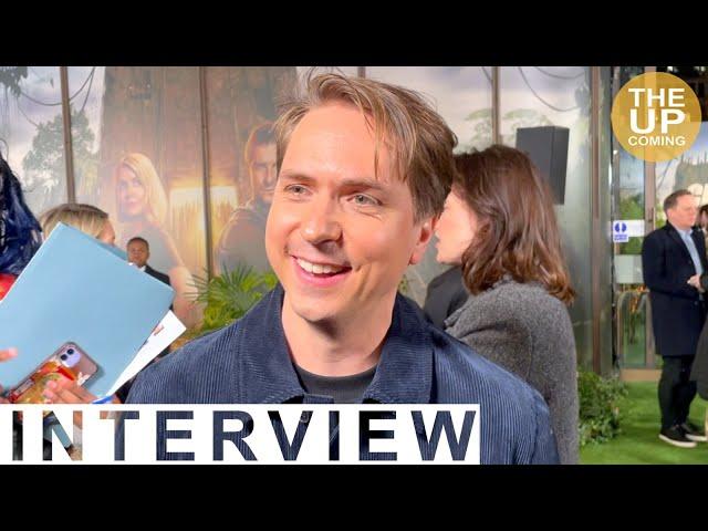 Joe Thomas interview on Celebrity Bear Hunt at London Premiere: Cub scout past & mental challenges