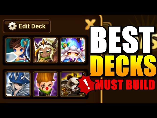 BUILD THESE Pre-set Teams To Get 10/10 Wins In Every Siege In Summoners War