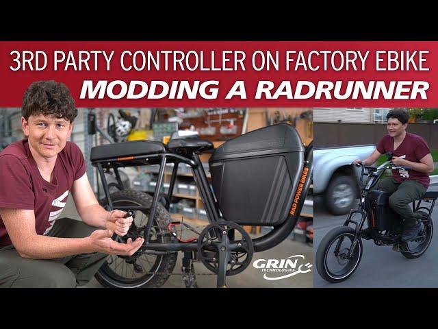 Interfacing Parts on Factory Ebikes, Example Hacks to a RadRunner