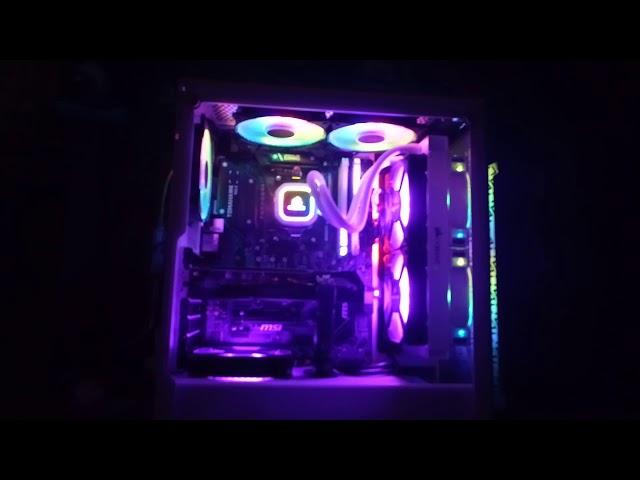 Corsair RGB Purple vengeance RYZEN 5 3600 RTX 2060 OC super 8GB