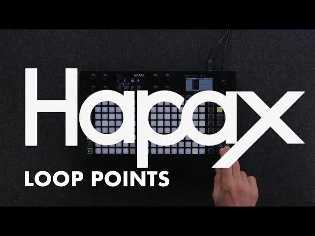 HAPAX TUTORIALS – EP15 – LOOP POINTS