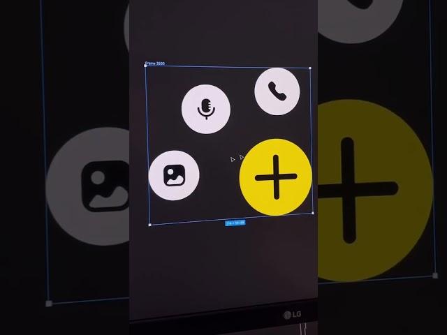Floating action button in figma ! #figma #design #designer  #webdesign #uiux