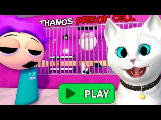 РОБЛОКС ПОБЕГ ОТ ТАНОСА ИГРА В КАЛЬМАРА КОТЁНОК КРОНОС