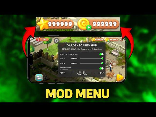 Gardenscapes Hack 2025 - Unlimited Stars & Coins MOD Tutorial! 