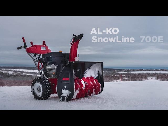 Снегоуборщик бензиновый AL-KO Snow Line 700 E