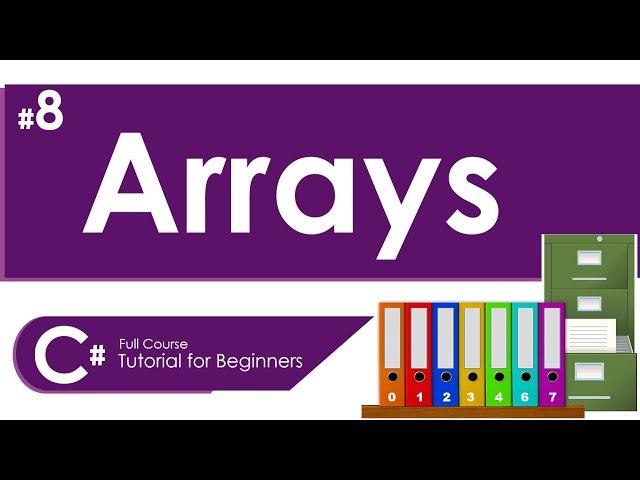 ARRAY IN C# | C# FULL COURSE TUTORIAL FOR BEGINNERS