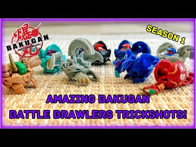 AMAZING BAKUGAN BATTLE BRAWLERS TRICKSHOTS!