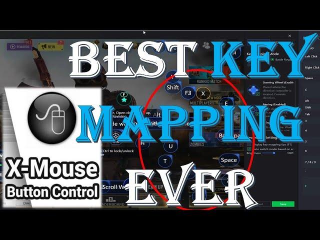 Best Key Mapping on COD Mobile in GAMELOOP with X-mouse Button Control | Sinhala