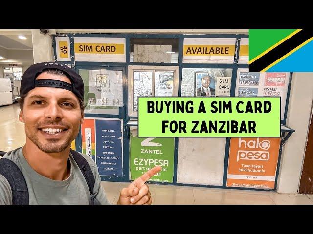 Buying a Sim Card for Zanzibar