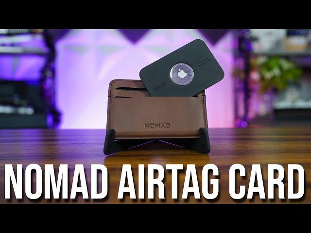 Nomad Card for AirTag Leather Wallet Review