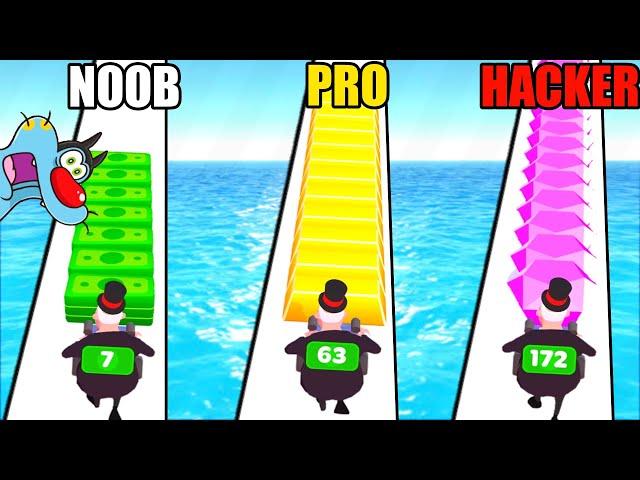 NOOB vs PRO vs HACKER | In ATM Rush | With Oggy And Jack | Rock Indian Gamer |