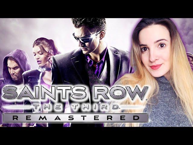 ПЕРВЫЙ ВЗГЛЯД на SAINTS ROW: THE THIRD REMASTERED | Прохождение на Русском | Стрим Начало