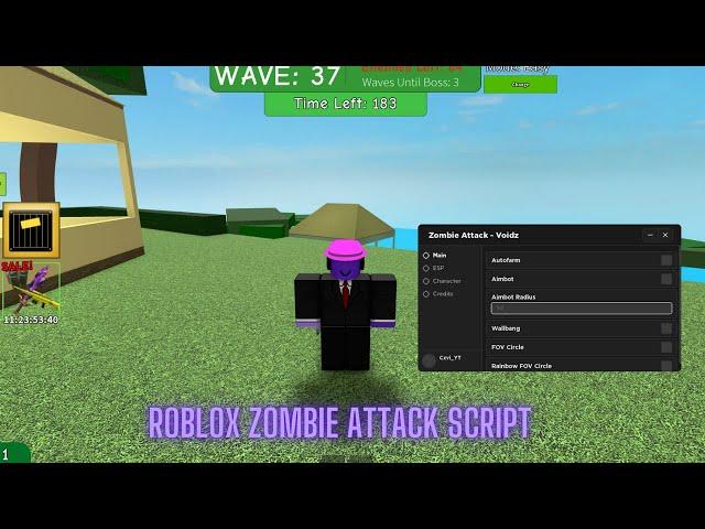 Roblox Zombie Attack Script *Pastebin*