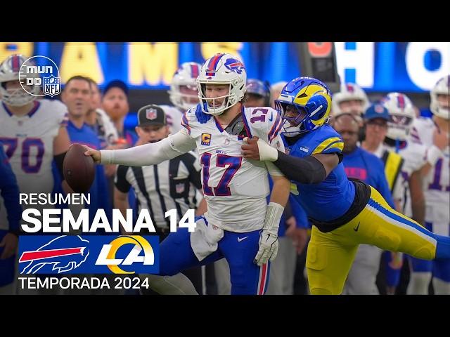 Buffalo Bills vs. Los Angeles Rams | Resumen NFL en español - Semana 14 | NFL Highlights 2024