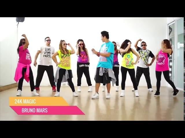 24k MAGIC (Bruno Mars)(Zumba dance Cover)#liveloveparty