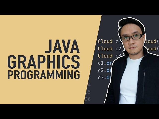 Java Graphics Programming Tutorial - How To Draw Shapes, Paths, Curves, and Apply Transformations