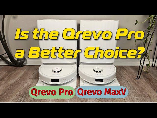 Roborock Qrevo Pro VS Qrevo MaxV!