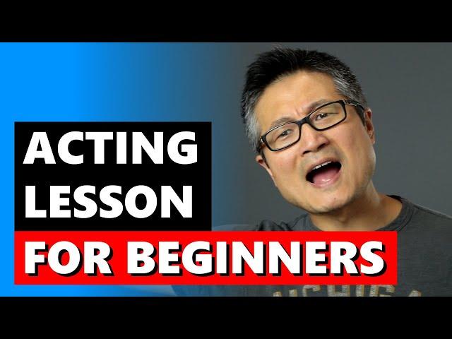 Essential Acting Lesson for Beginners | Making Strong Choices