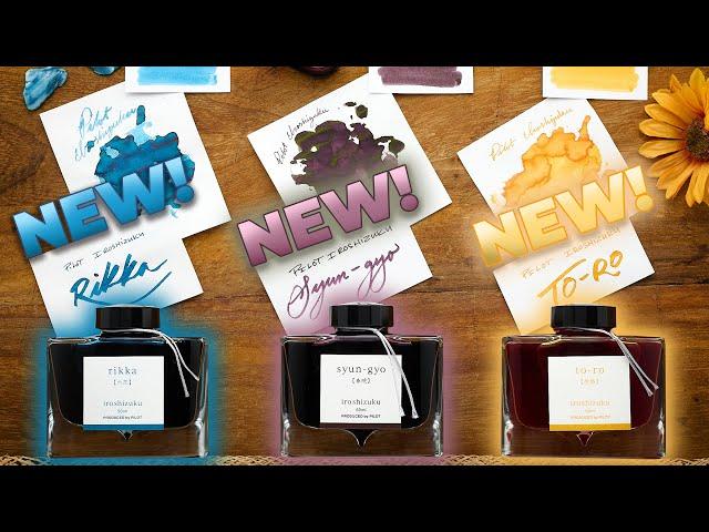 These New Iroshizuku Inks Are AWESOME (Hands On!) | Goulet Q&A Ep. 293