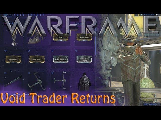 Warframe - Void Traders Returned! 120th Rotation