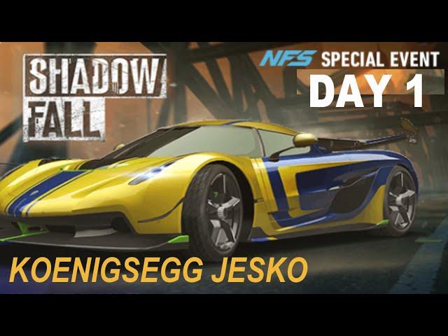 Need For Speed No Limits | Koenigsegg Jesko ( Day 1 - Shadowfall )