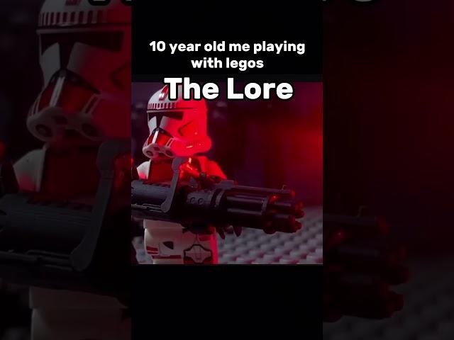 Lego Lore be like #lego #starwars #shorts