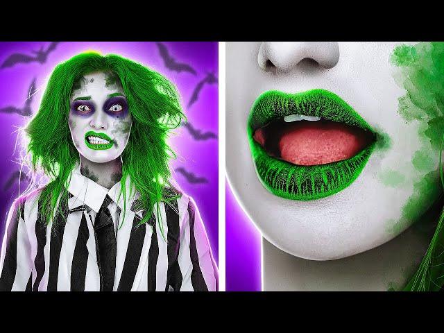 Spooky Halloween is Here! *Scary Makeup and Costumes DIY Ideas* by 123 GO!