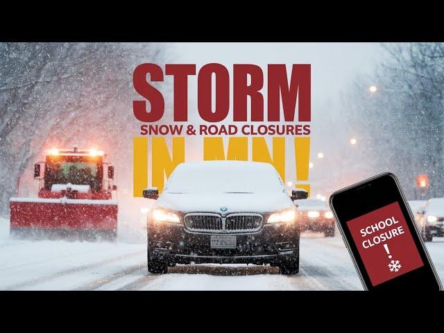 Minnesota Snowstorm Update: Road Conditions, School Closures & Delays | Trend Insights