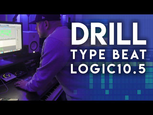 How to make a Drill Type Beat in Logic Pro X 10.5