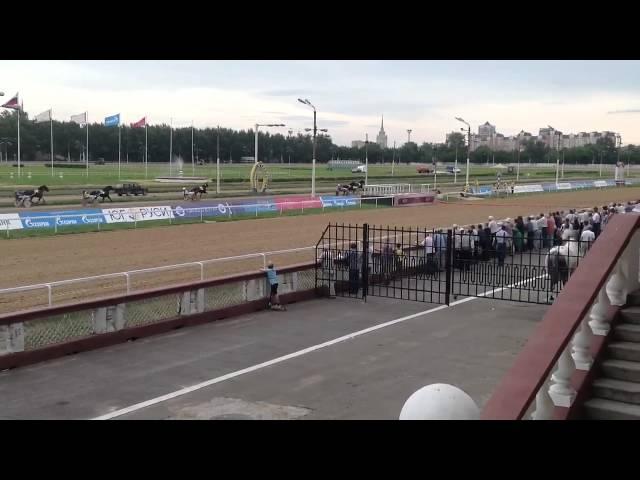 Racing at the Moscow Hippodrome