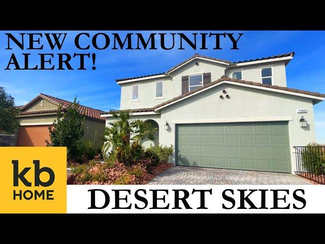 KB Homes Desert Skies New Community in Las Vegas! 4 Homes in 1 Video. Plans 1849, 2124, 2469, 3066