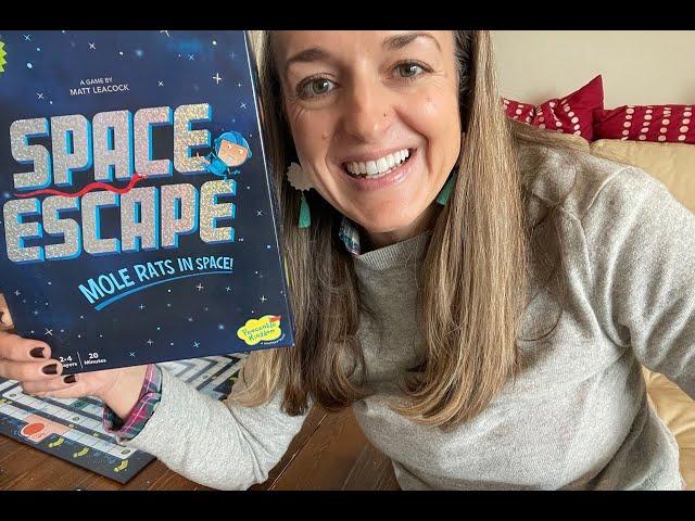 Peaceable Kingdom Space Escape Game- REVIEW- A favorite for years, win together or lose together.