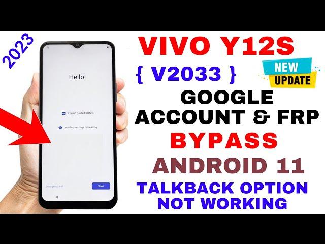 Vivo Y12s frp bypass | Vivo Y12s (PD2036) Bypass frp New Security | All Vivo Mobile Frp Bypass No PC