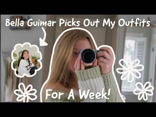 Bella Guimar Picks My Outfits!