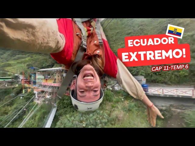 Llegamos a la ciudad MÁS TURÍSTICA de Ecuador️ Cascadas y deportes extremos