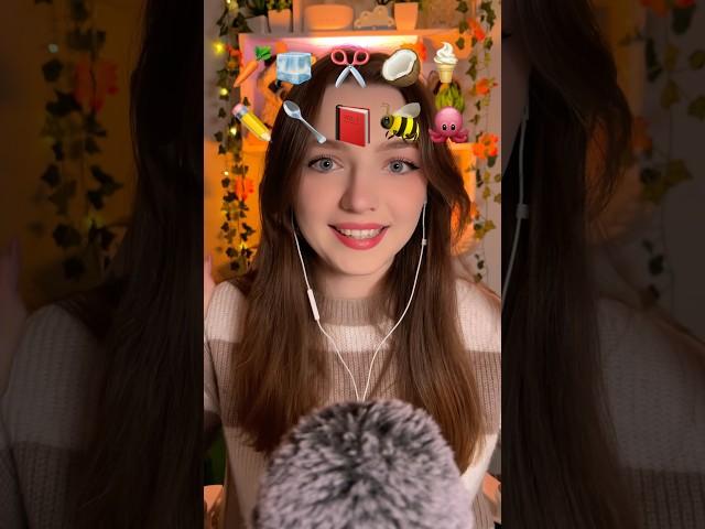 Emoji challenge #asmr #asmrsounds #asmrrelax #asmrtingles #asmrwhispers #asmrsleep #relax #tingles