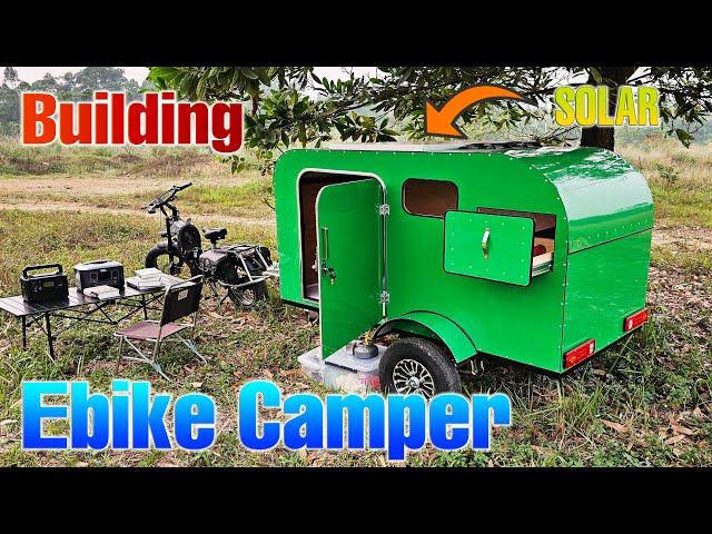 I Building a Ebike Camper Trailer Mini - Ebike MobiHome - Detailed Build