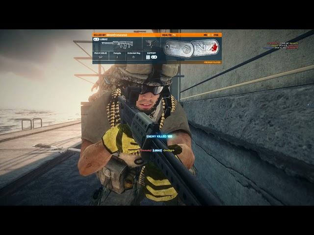 Battlefield 3 Commentary Loadout: M16A3 RDS Reflex+Suppressor+M320