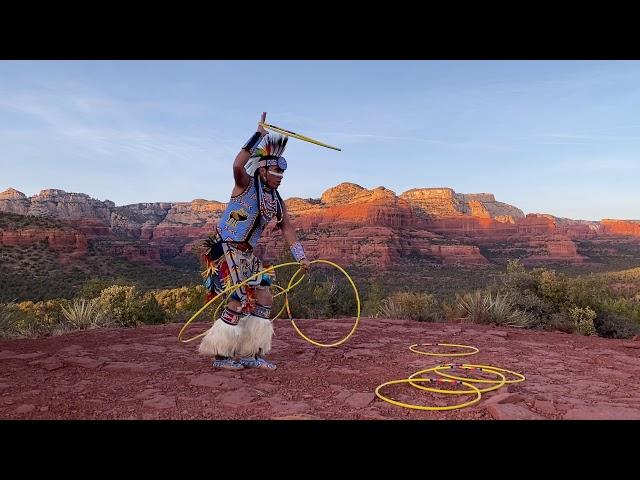 2021 Hoop Dance Winner – Champion Adult Division: Tony Duncan