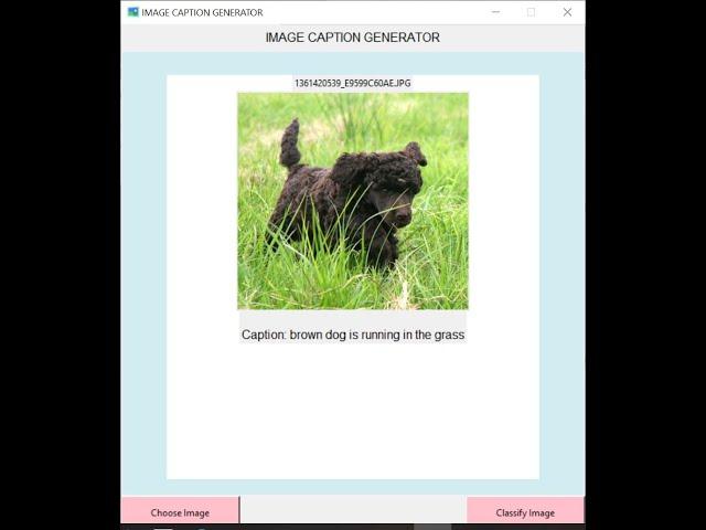 IMAGE CAPTION GENERATOR WITH GUI | Natural Language Processing | Andrej Karpathy | LSTM