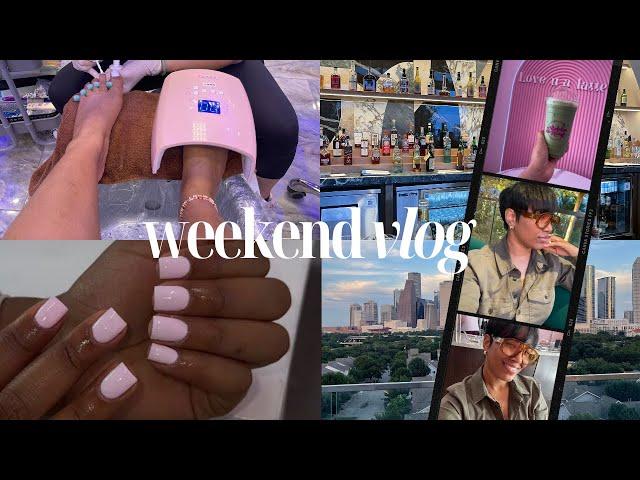 weekend vlog | I got approved!, luxury rooftop restaurant, therapy, pampering & elevating my life