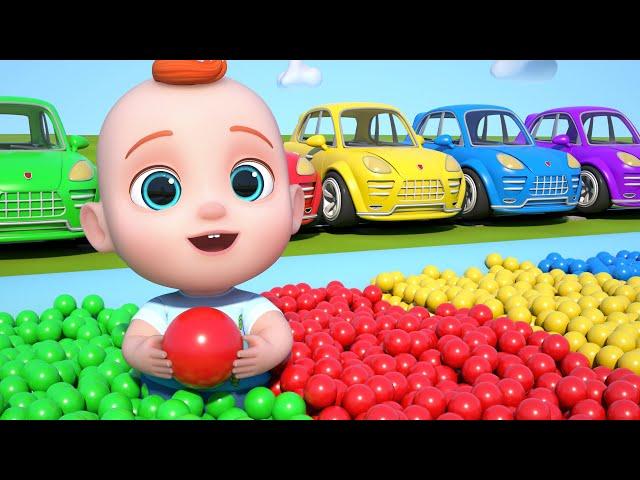 Color Balls & Sing a Song | Colors for Kids with Leo | Nursery Rhymes & Kids Songs