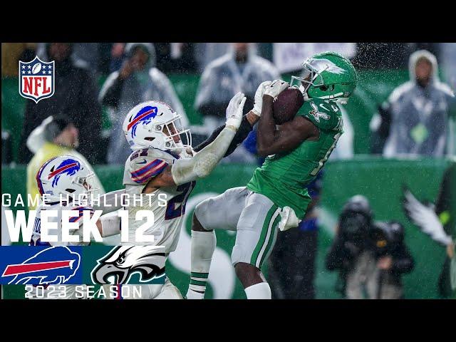 Buffalo Bills vs. Philadelphia Eagles | 2023 Week 12 Game Highlights