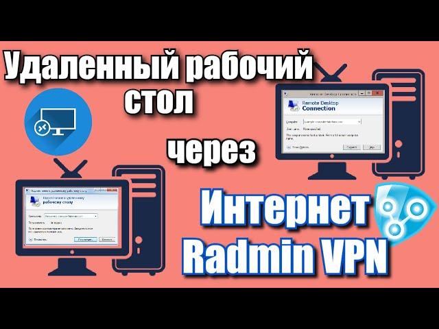 Удаленный рабочий стол через интернет Radmin VPN