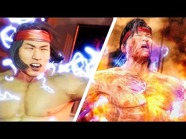 Mortal Kombat 11 Raiden Kills Liu Kang Vs Mortal Kombat 9 Raiden Kills Liu Kang Scene Comparison