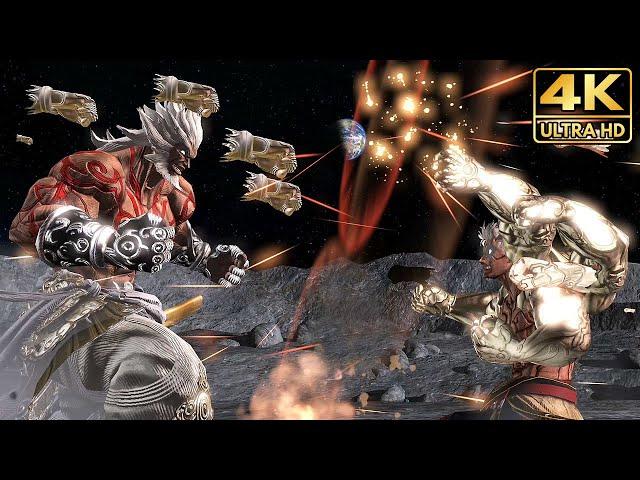 Asura's Wrath - Asura vs Augus Boss Fight (4K Remaster) @ 4K 60ᶠᵖˢ 