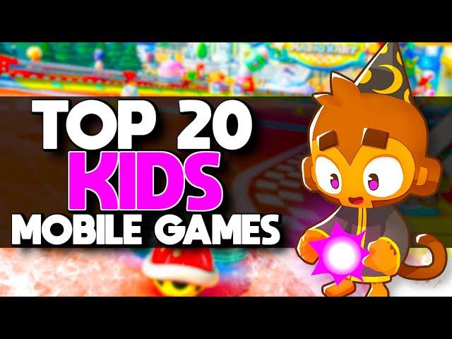 Top 20 BEST Mobile & Tablet Games for Kids