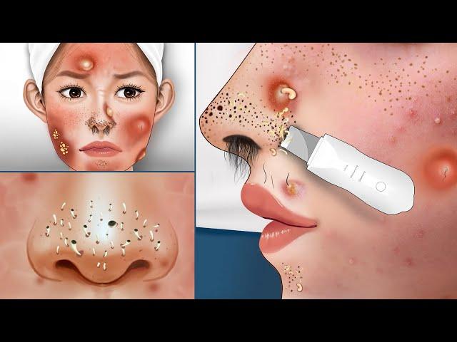 ASMR Causes and The best treatment for the girl who bought a fake face spa with a red face allergy