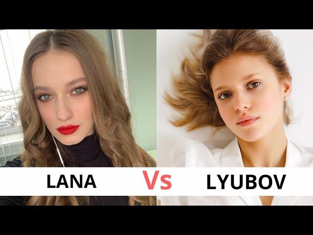 Lana 123 Go Vs Lyubov Nazarkina 5 Minutes Craft ~ Alexa Natarov Lifestyle ~ Comparison ~ InfoDoc